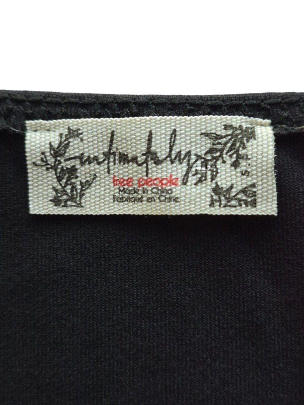 Free People Va Va Voop Duo Bodysuit Puff Sleeve Black Thong Size S - Picture 9 of 16